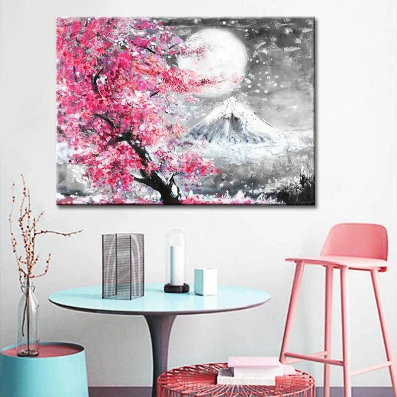 Cherry Blossom Landscape -  - #tag1#