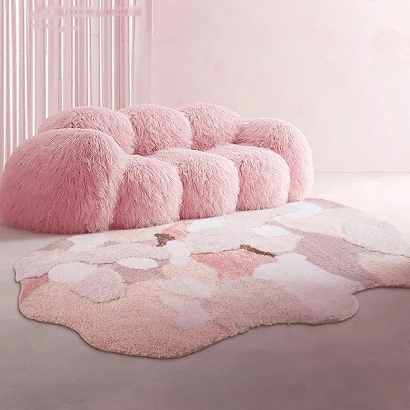 Cherry Blossom & Snow Moss Rug -  - #tag1#