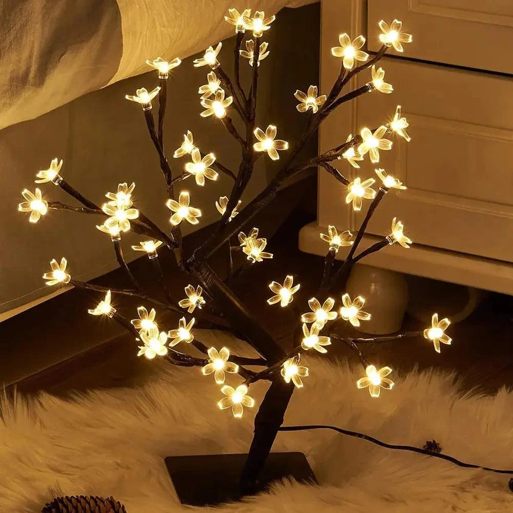 Cherry Blossoms Bonsai Tree Lamp -  - #tag1#
