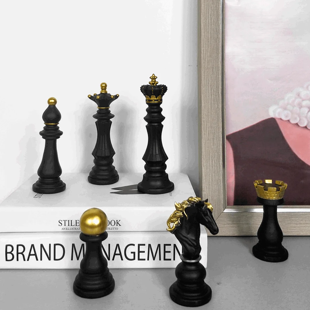 Chess Piece Decor -