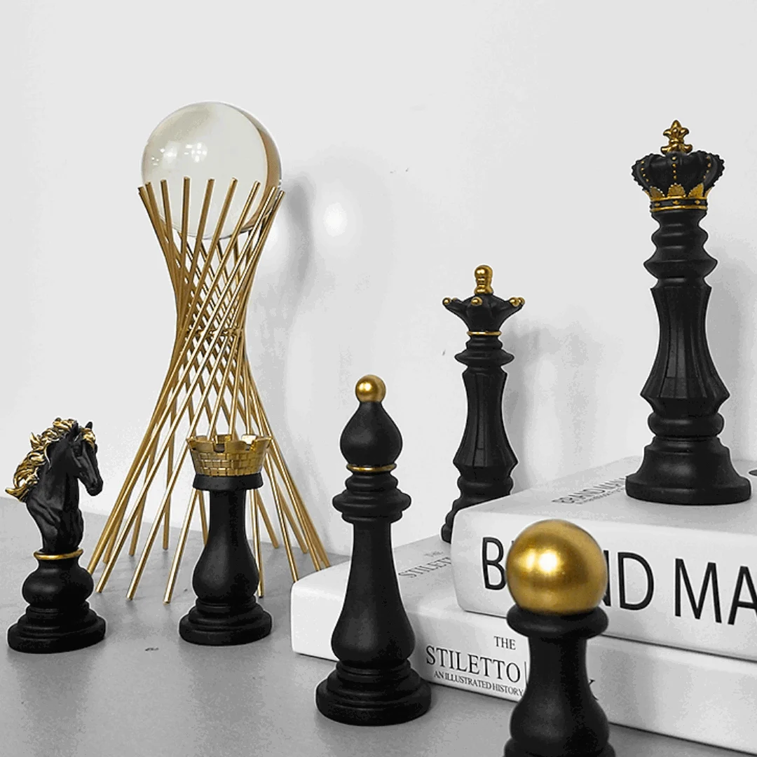 Chess Piece Decor -