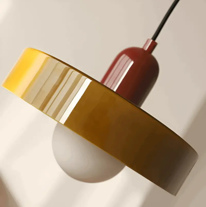 ChicChandelier Adjustable and colorful hanging glass pendant lights tag1