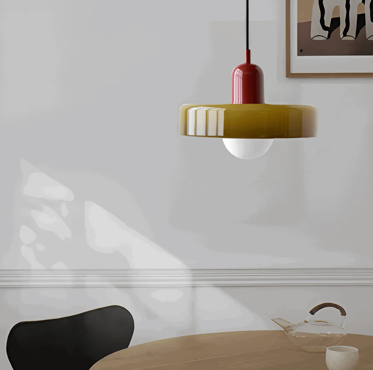 ChicChandelier - Adjustable and colorful hanging glass pendant lights -  - #tag1#