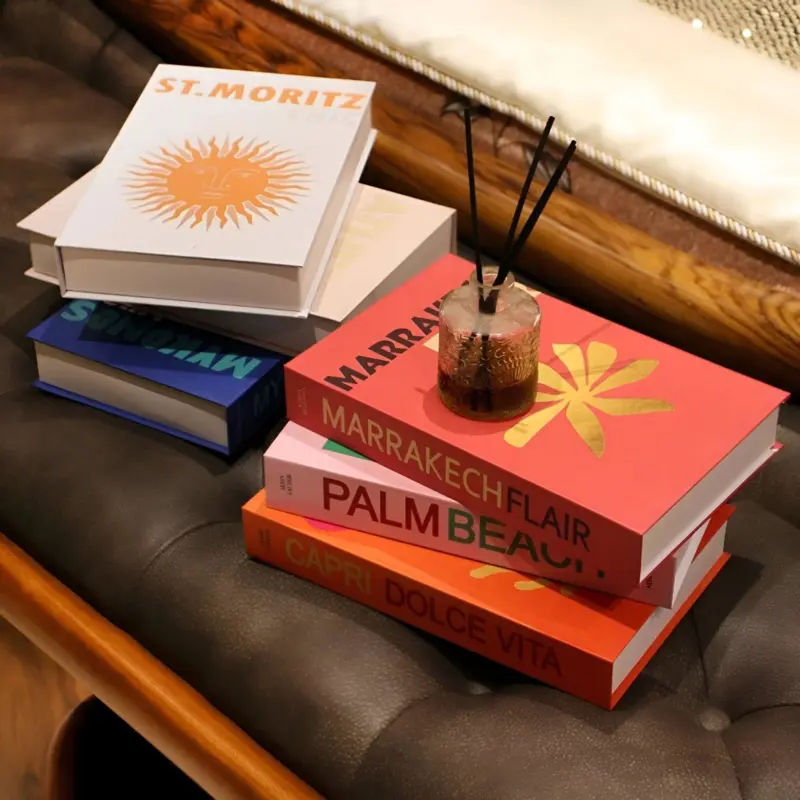 ChicFaux Deco Books Coffee Table Books Books for Decoration tag1