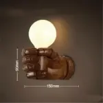 ChicForge Metal Wall Lamp tag1