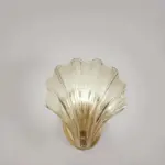 ChicShell Minimalist Glass Bowl Wall Light with Push Button Switch tag1