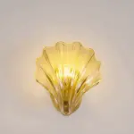ChicShell Minimalist Glass Bowl Wall Light with Push Button Switch tag1
