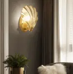 ChicShell Minimalist Glass Bowl Wall Light with Push Button Switch tag1