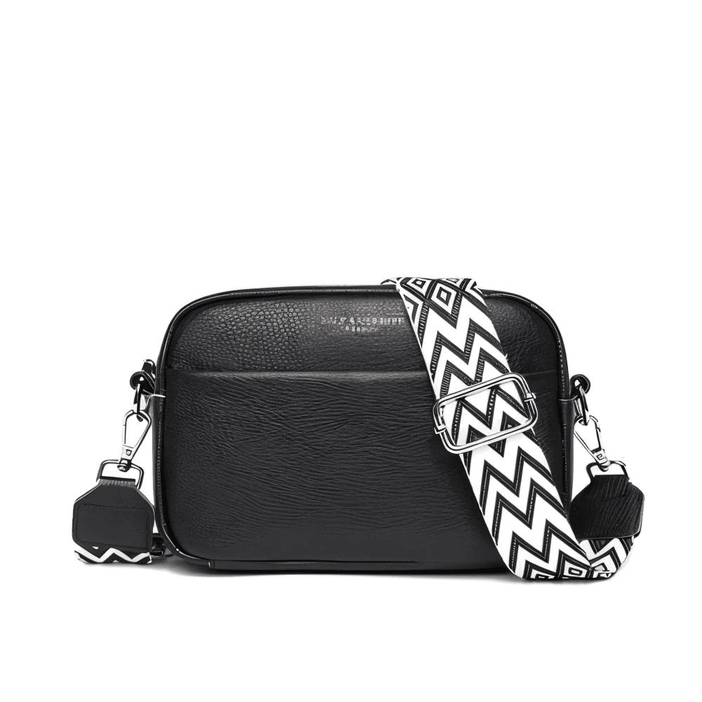 ChicZag Crossbody Bag - Rectangular Leather Crossbody Bag for Women -  - #tag1#