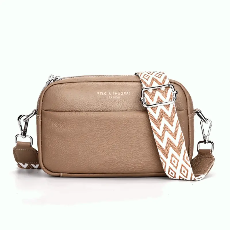 ChicZag Crossbody Bag Rectangular Leather Crossbody Bag for Women tag1