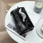 Chic Faux Leather Tissue Holder tag1