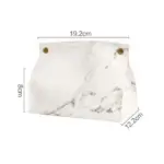 Chic Faux Leather Tissue Holder tag1