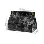 Chic Faux Leather Tissue Holder tag1