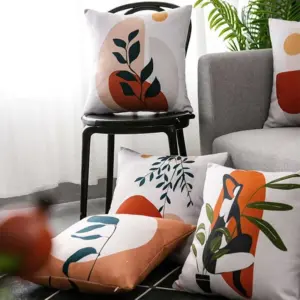 Chic Geometric Plaid Pillow Covers