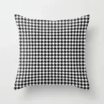 Chic Geometric Plaid Pillow Covers