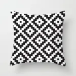Chic Geometric Plaid Pillow Covers