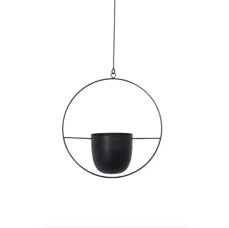 Chic Hanging Bloom Basket - Playful & Stylish Flower Pot Decor for Your Home -