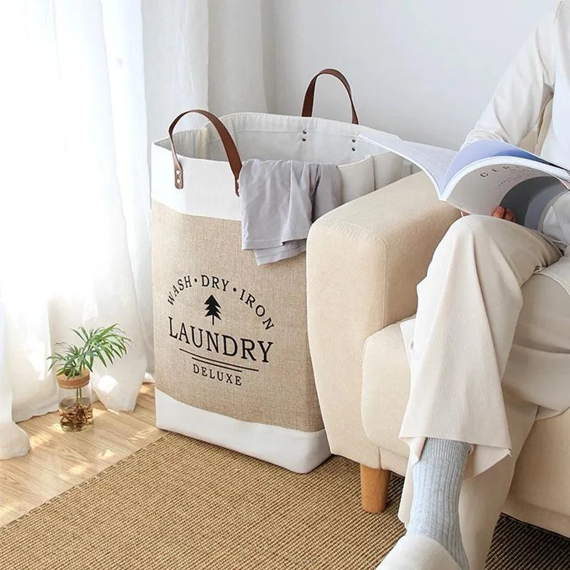 Chic Laundry Hamper With Handles -  - #tag1#