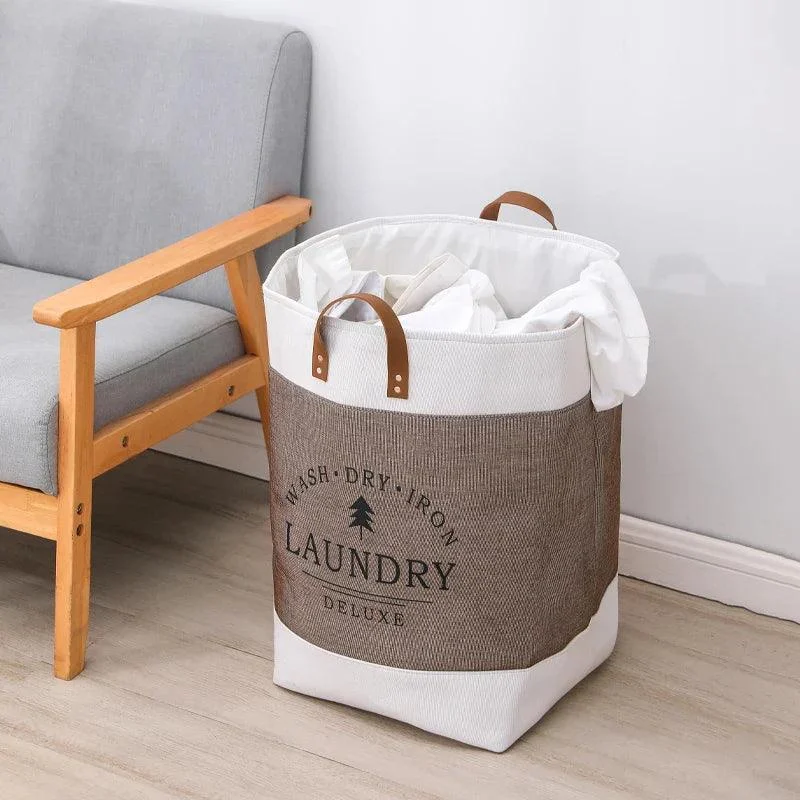 Chic Laundry Hamper With Handles -  - #tag1#