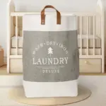 Chic Laundry Hamper With Handles tag1