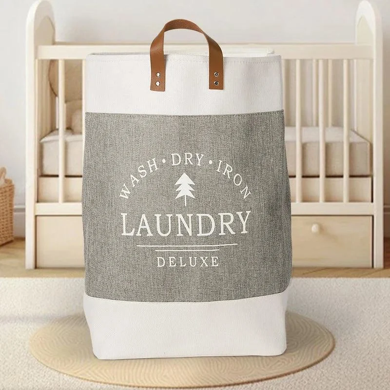 Chic Laundry Hamper With Handles -  - #tag1#