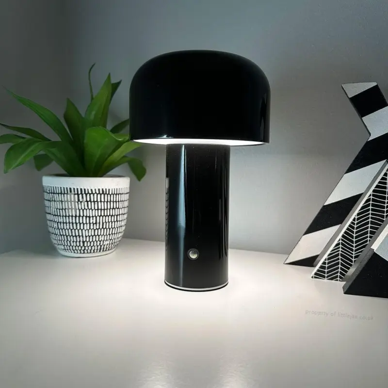 Chic Modern Wireless Mushroom Lamp tag1