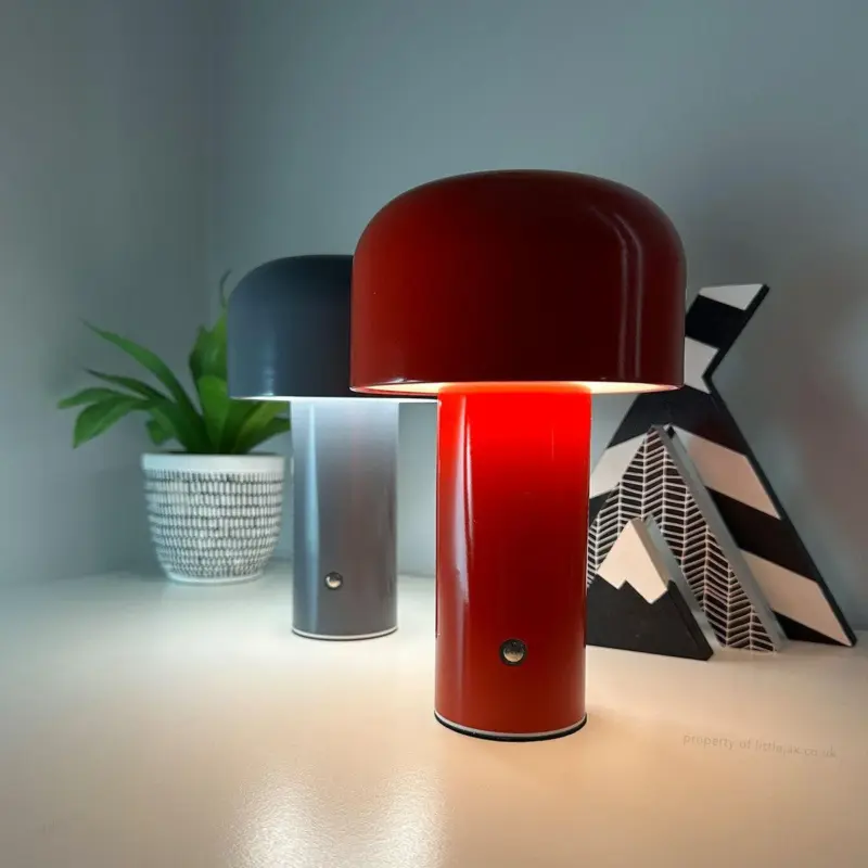 Chic Modern Wireless Mushroom Lamp tag1