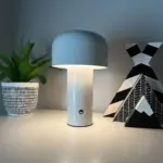 Chic Modern Wireless Mushroom Lamp tag1