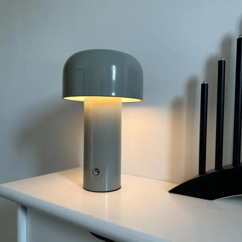 Chic Modern Wireless Mushroom Lamp tag1