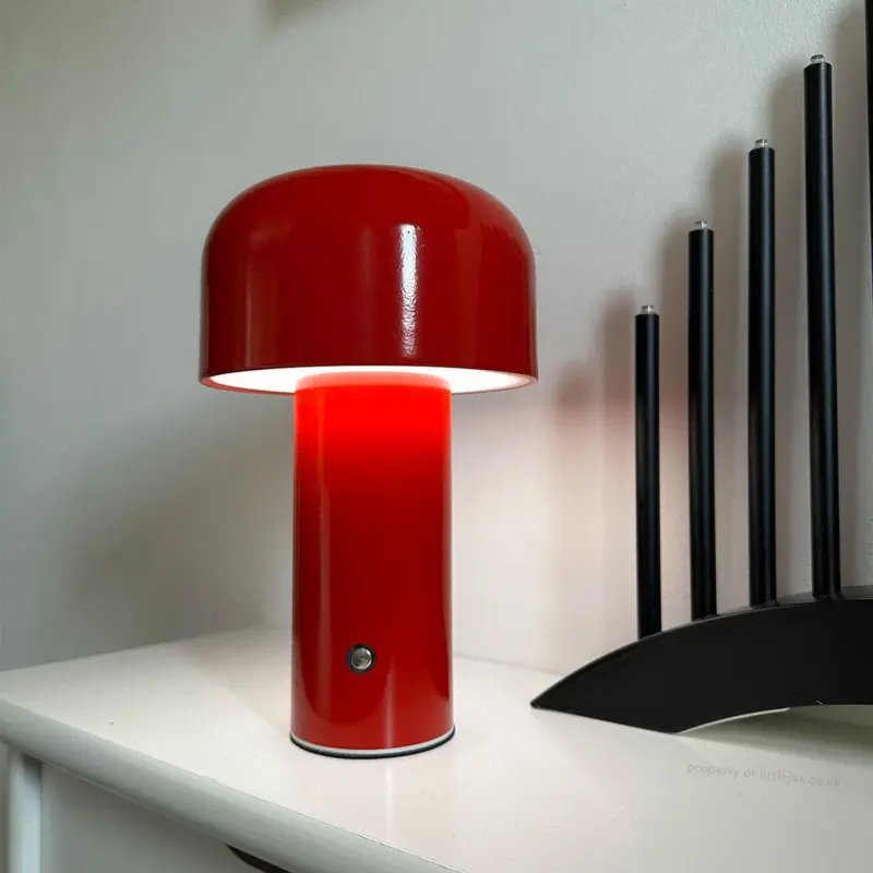 Chic Modern Wireless Mushroom Lamp tag1