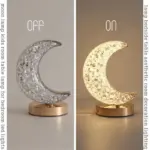 Chic Moonlight Crystal Touch Dimming Girls Lighting Room Home Decor