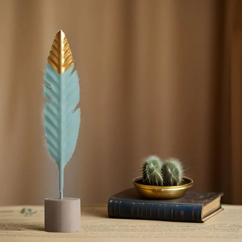 Chic Touch Aesthetic miniature wooden ornaments for home decoration tag1