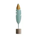 Chic Touch Aesthetic miniature wooden ornaments for home decoration tag1
