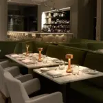 Chic retro style LED restaurant table lamp wireless USB tag1