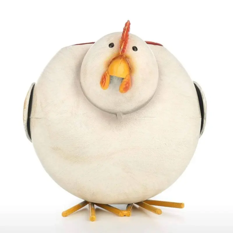 Chicken Garden Planter Flower Pot Decor Whimsical Touch to Your Garden