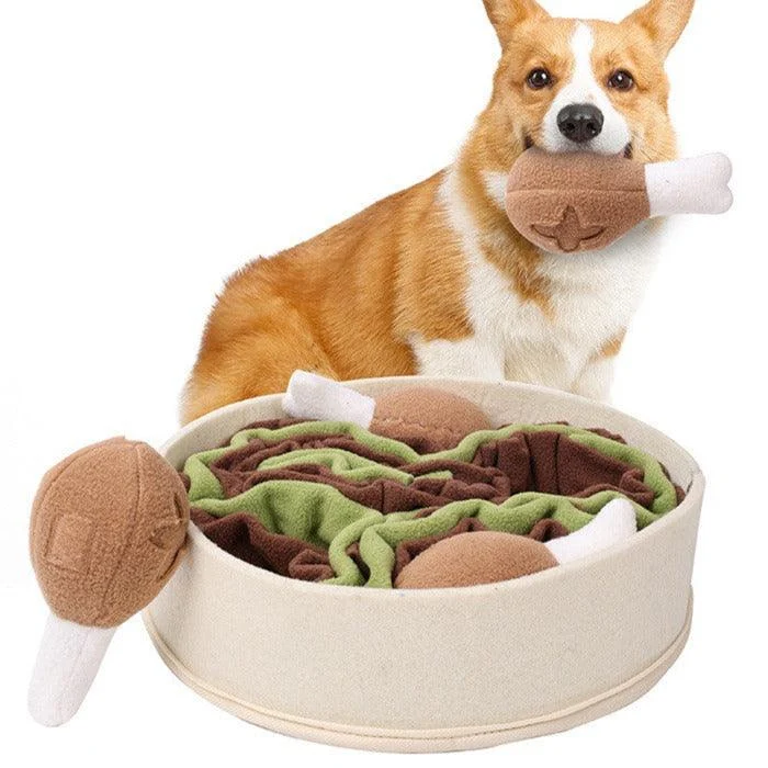 Chicken Leg Bucket Sniff Toy -  - #tag1#