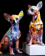 Chihuahua Amare Sculpture tag1