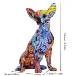 Chihuahua Amare Sculpture tag1