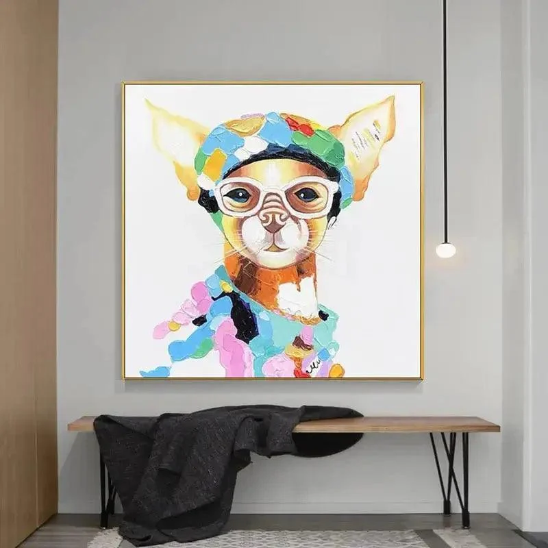 Chihuahua Handmade Painting -  - #tag1#