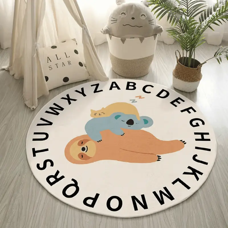 Children s Animal Alphabet Rug