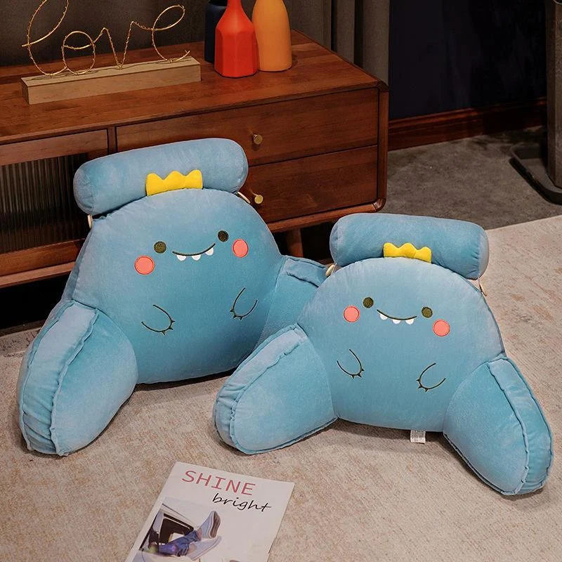 Children's Backrest Pillow With Arms & Adjustable Headrest -  - #tag1#