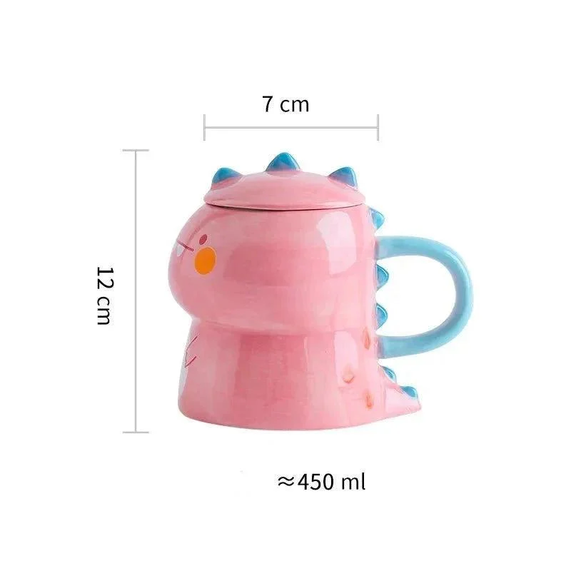 Children's Cartoon Ceramic Dinosaur Mug -  - #tag1#