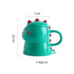 Children s Cartoon Ceramic Dinosaur Mug tag1