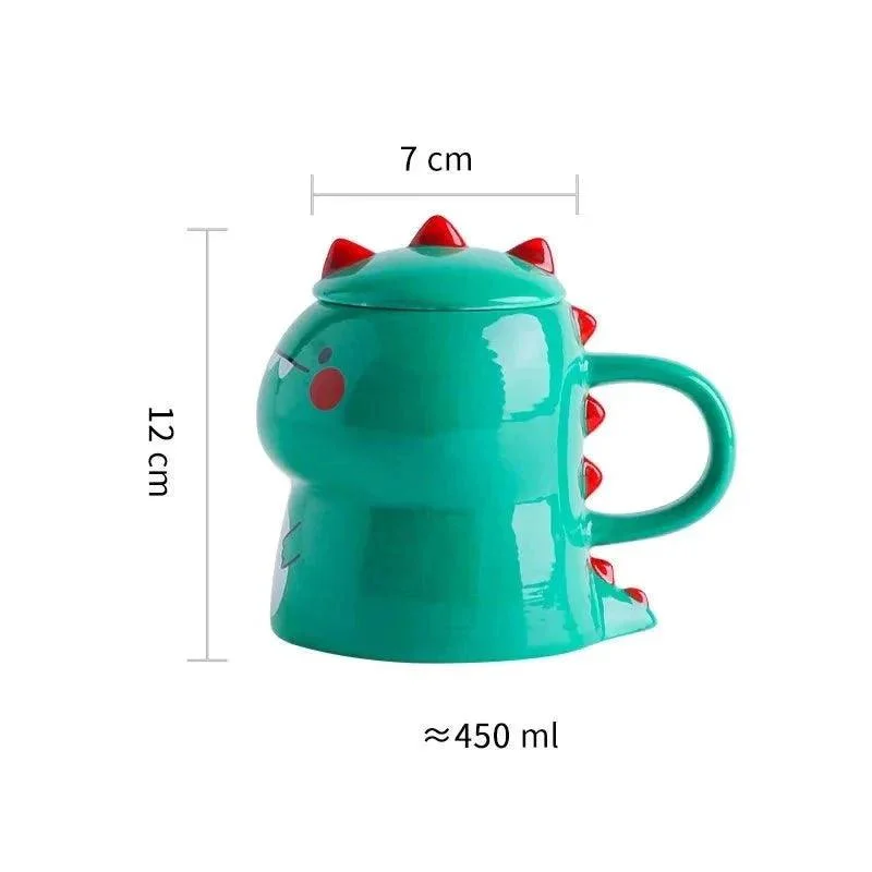 Children's Cartoon Ceramic Dinosaur Mug -  - #tag1#
