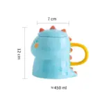 Children s Cartoon Ceramic Dinosaur Mug tag1
