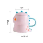 Children s Cartoon Ceramic Dinosaur Mug tag1