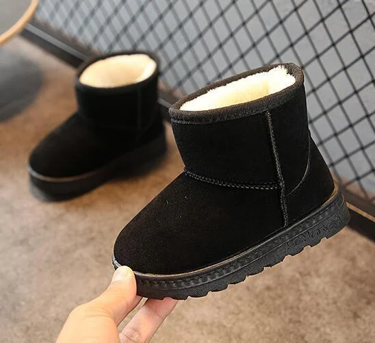 Children's Fur Lined Warm Winter Boots -  - #tag1#