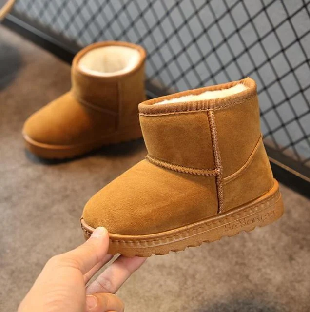 Children's Fur Lined Warm Winter Boots -  - #tag1#