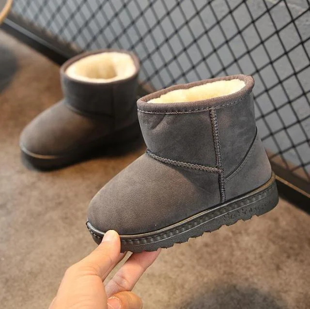 Children's Fur Lined Warm Winter Boots -  - #tag1#