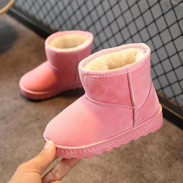 Children's Fur Lined Warm Winter Boots -  - #tag1#